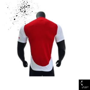 Arsenal home jersey back view